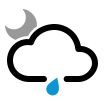 Light rain shower (night) Light rain shower (night)
